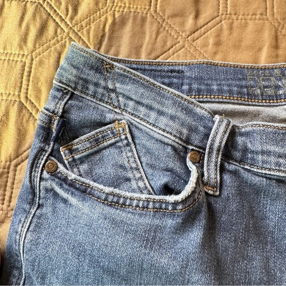 Rock & Republic sz 14 FIXX Women’s Blue Boot Cut Jeans Low Rise Denim - Picture 7 of 16